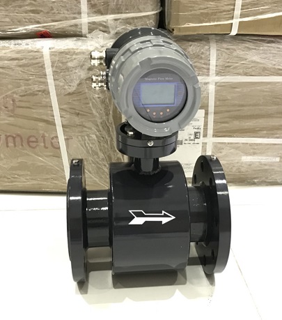 Đồng hồ đo lưu lượng nước thải điện tử.