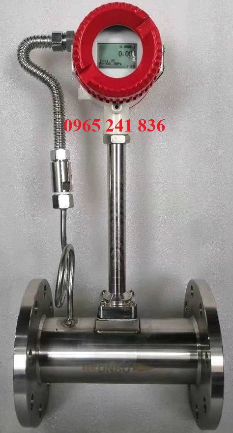 Đồng hồ đo nước điện tử b&ugrave; nhiệt.