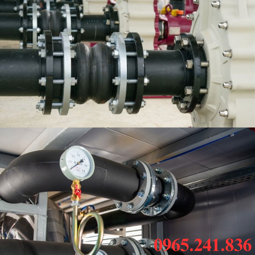 Ứng dụng khớp nối cao su KSPM trong thực tế