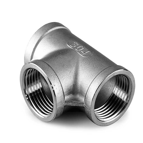 Tê inox 304