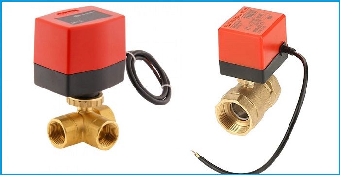 van bi đồng điều khiển điện nối ren