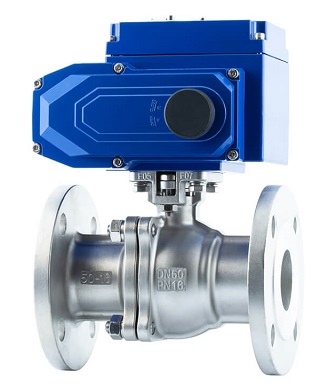 van bi inox điều khiển bằng điện