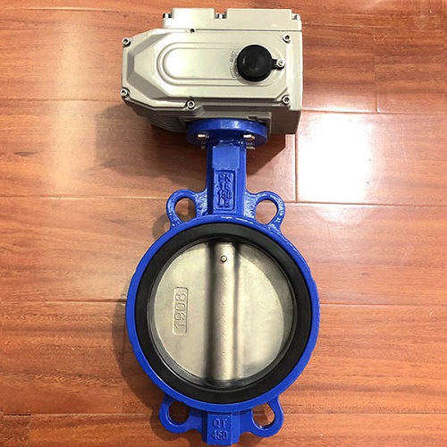 Van bướm gang điều khiển điện ON/OFF chính hãng, giá rẻ