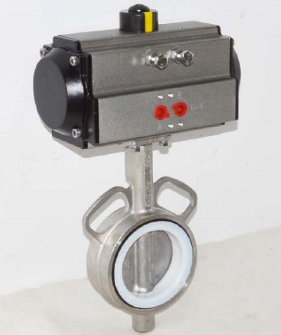 Van bướm inox đ&oacute;ng mở bằng kh&iacute; n&eacute;n ch&iacute;nh h&atilde;ng, gi&aacute; rẻ nhất thị trường.