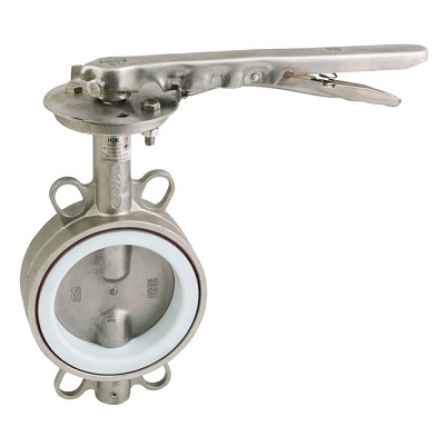 Van bướm inox 304, 316, tay quay, tay gạt, gi&aacute; rẻ.