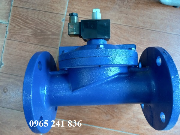 Van điện từ gang lắp bích điện 24V, 220V.