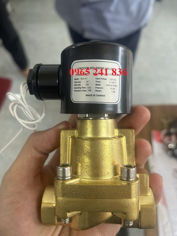 Van điện từ hơi n&oacute;ng 24V 220V gi&aacute; rẻ.