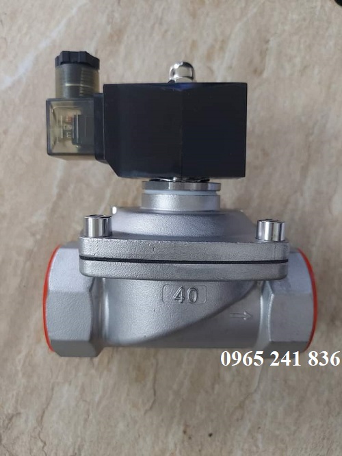 Van điện từ inox thường đ&oacute;ng NC