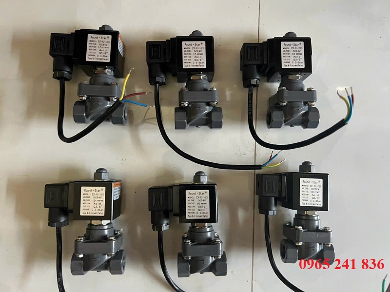 Van điện từ nhựa UPVC.