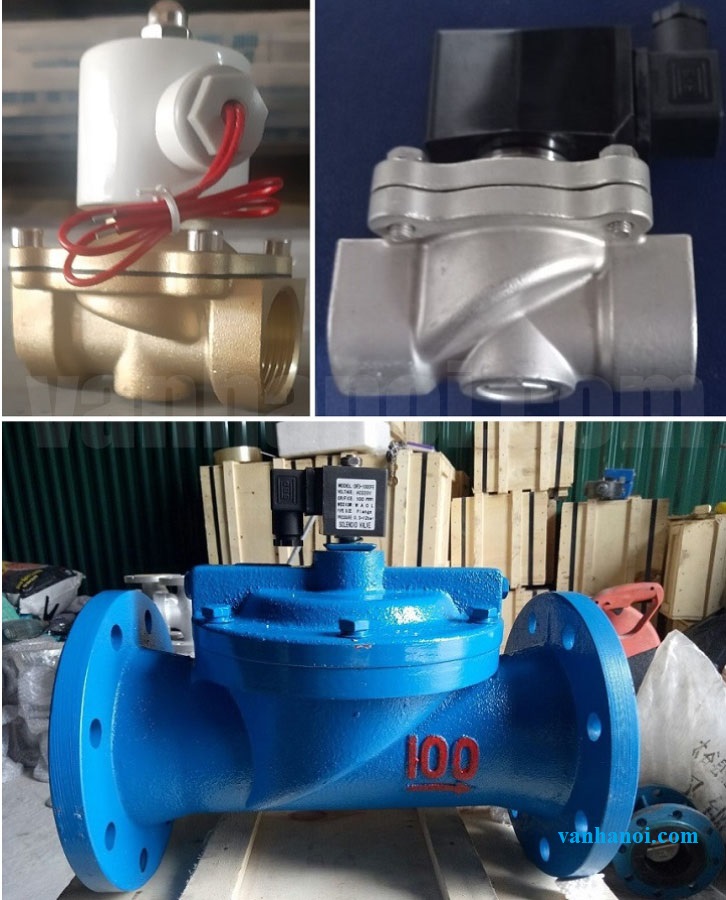 Van điện từ gang, đồng, inox Trung Quốc.
