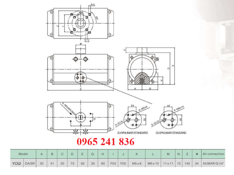 Catalogue bộ điều khiển kh&iacute; n&eacute;n 052.