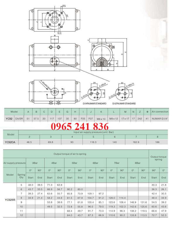 Catalogue bộ điều khiển kh&iacute; n&eacute;n 092.