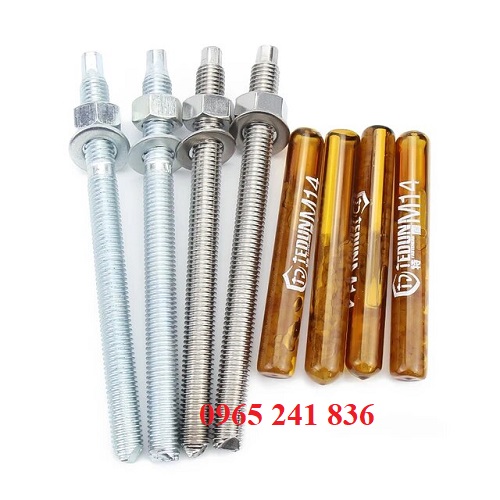 Bu lông hóa chất inox 304, 316, 201.