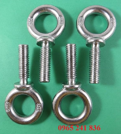Bu lông mắt inox 304, 201, 316.