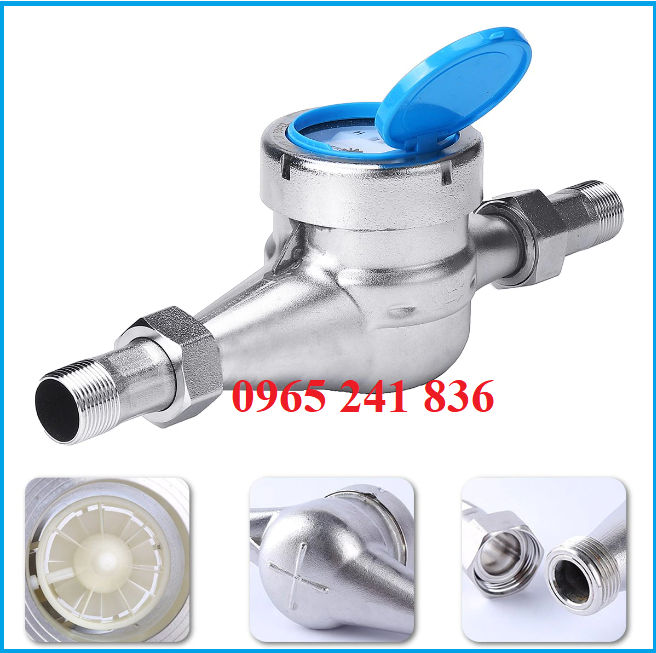 cấu tạo đồng hồ đo lưu lượng vỏ inox