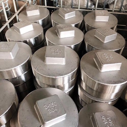 nút bịt inox ren