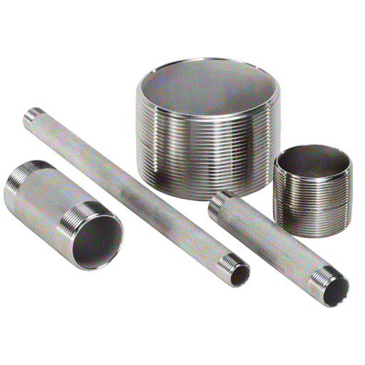 Ống nối inox 2 đầu ren ngoài | 201, 304, 316 | Giá rẻ.
