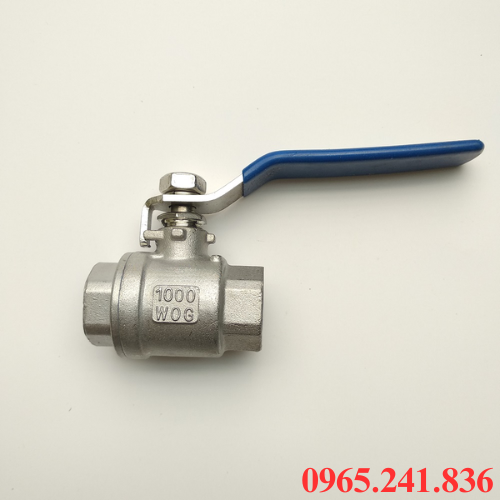 Hướng dẫn vận h&agrave;nh, bảo dưỡng van bi inox Italy