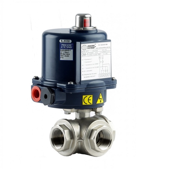 van bi 3 ngã điều khiển điện Nhật Bản