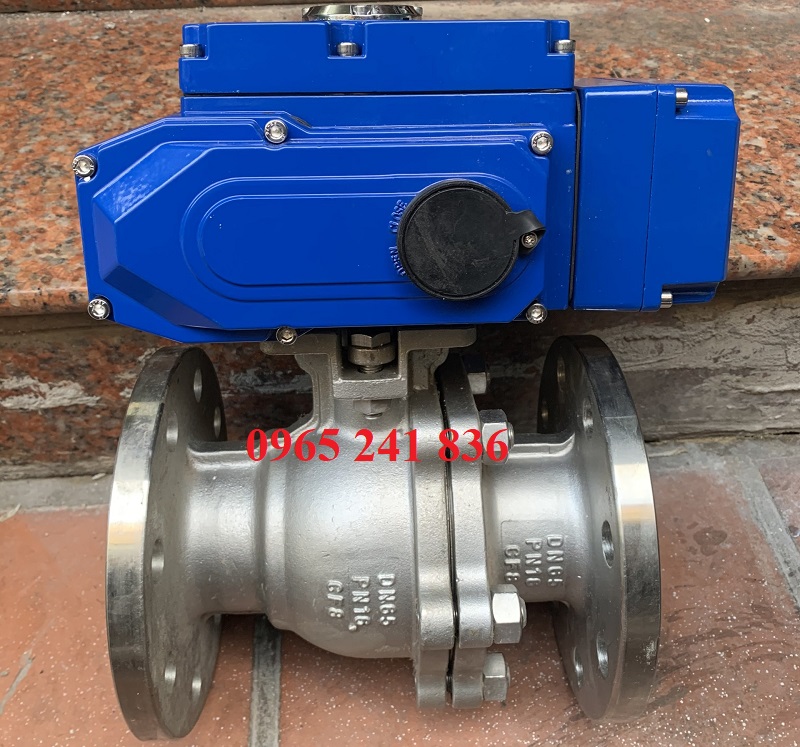 cấu tạo van bi điều khiển điện Geko