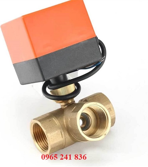 Van bi điện 3 ngã thường đóng 24V, 220V