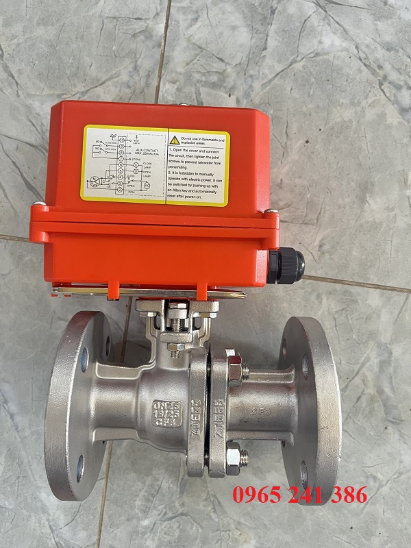 van bi mặt b&iacute;ch BS điều khiển điện