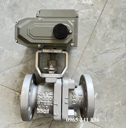 van bi th&eacute;p điều khiển điện