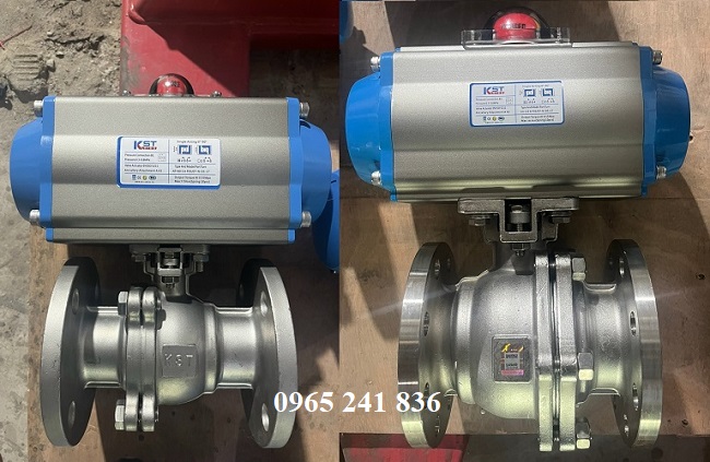 Van bi bích gas khí nén KST Hàn Quốc