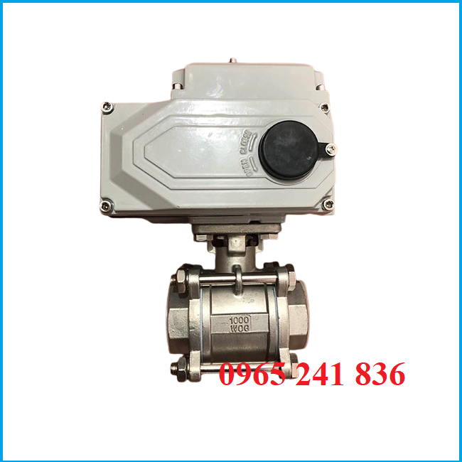 van bi inox điều khiển điện