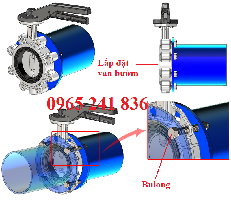 C&aacute;ch lắp đặt v&agrave; bảo tr&igrave; bảo dưỡng van bướm.