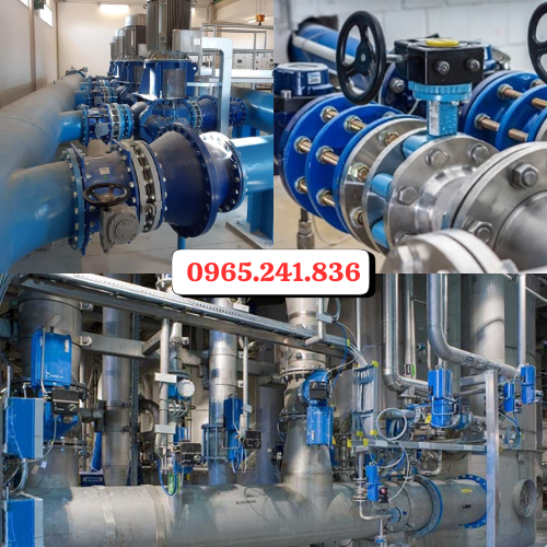 Ứng dụng van bướm mặt bích KSPM trong thực tế