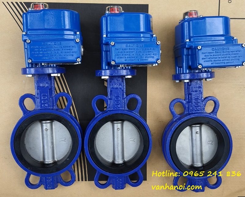 Van bướm điều khiển điện.