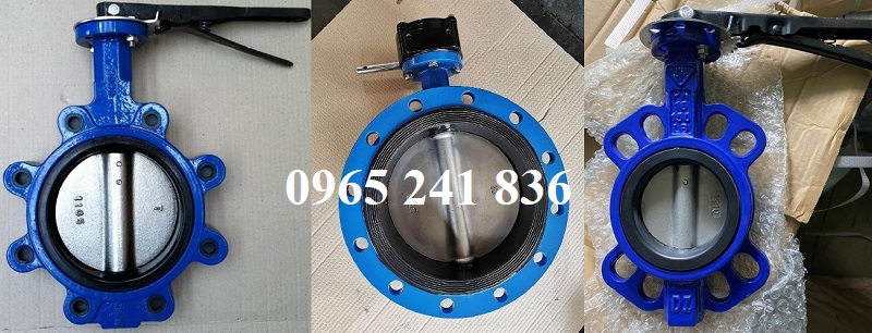 Van bướm lắp lug wafer b&iacute;ch.