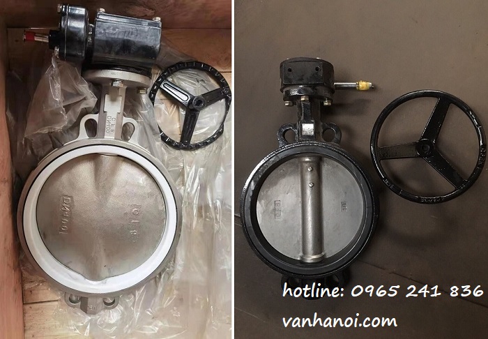 Van bướm tay quay.