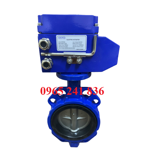 Van bướm điều khiển điện Geko, ch&iacute;nh h&atilde;ng, gi&aacute; rẻ.