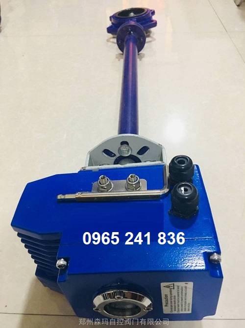 van bướm trục d&agrave;i điều khiển điện