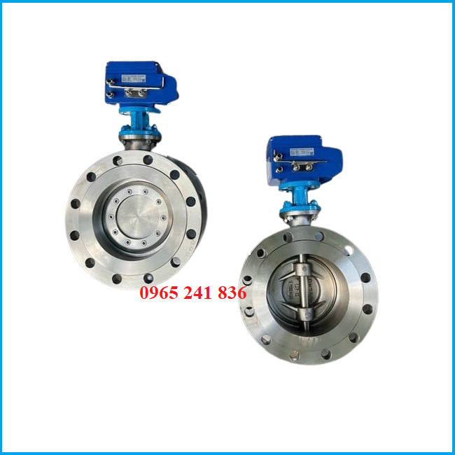 Van bướm th&eacute;p điều khiển điện H&agrave;n Quốc