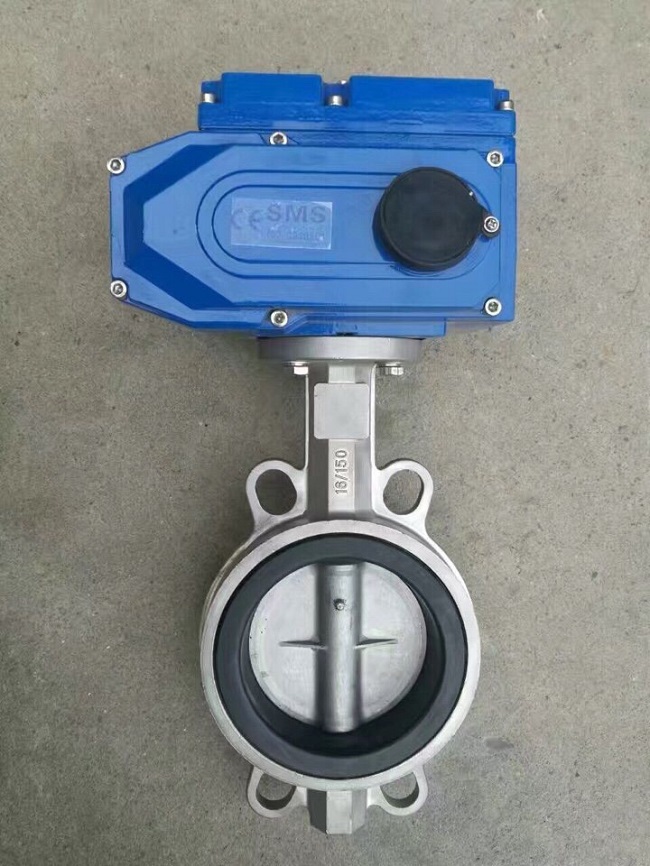 van bướm inox điều khiển điện Đài Loan