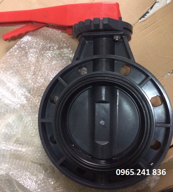 Van bướm nhựa UPVC d&ugrave;ng cho cho h&oacute;a chất ăn m&ograve;n.