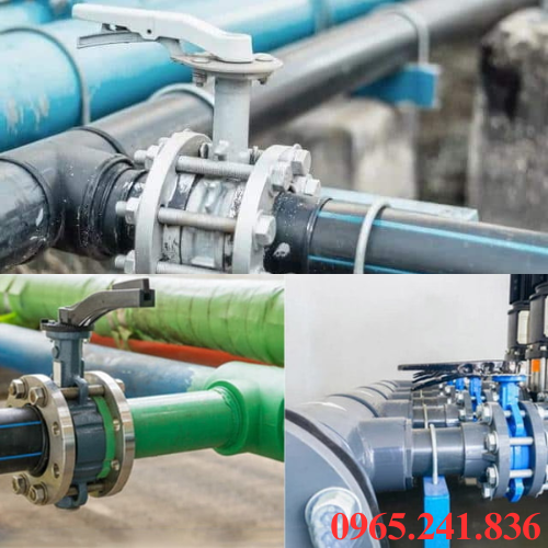 Ứng dụng thực tế van bướm gang tay gạt KSPM