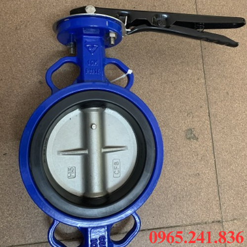 Van bướm gang tay gạt wafer