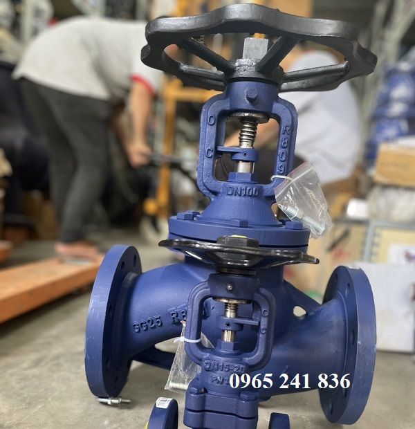 Van cầu Bvalve T&acirc;y Ban Nha Ch&acirc;u &Acirc;u | Ch&iacute;nh h&atilde;ng | Chịu nhiệt 350 độ C | PN16, PN25, PN40.