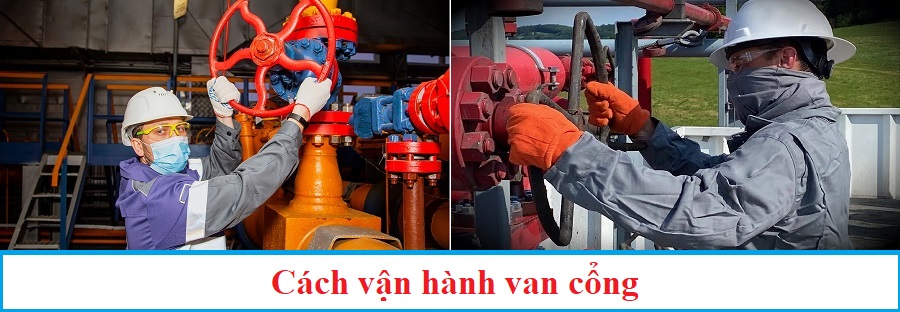 Cách vận hành van cổng