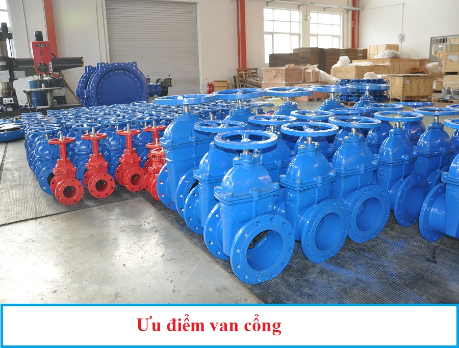 ưu điểm van cổng