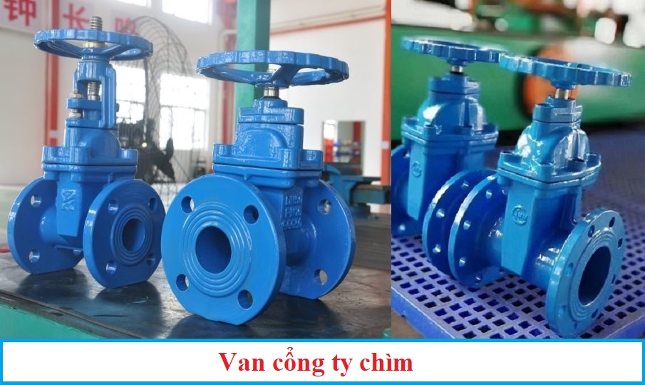 van cổng ti chìm