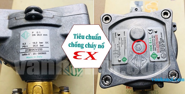 Van coil điện từ chống cháy nổ chính hãng, giá tốt.