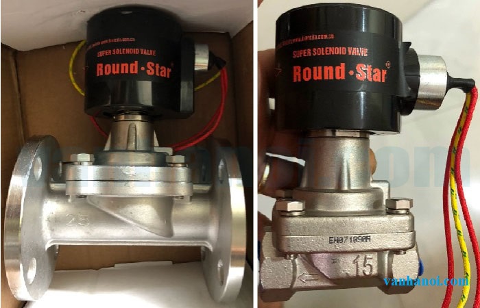 Cấu tạo van điện từ Round Star.