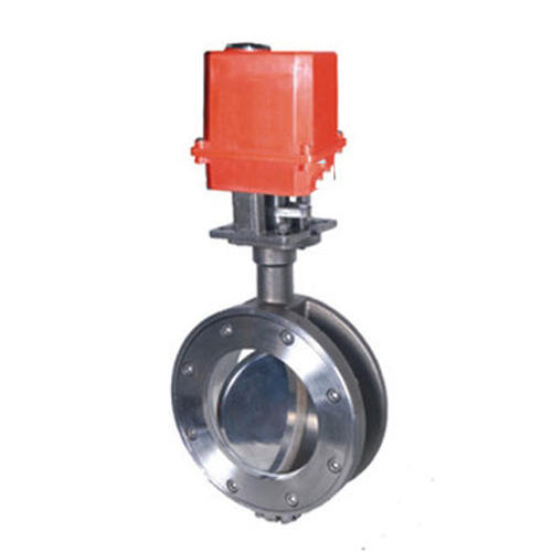 Van bướm thép điều khiển điện ON/OFF.