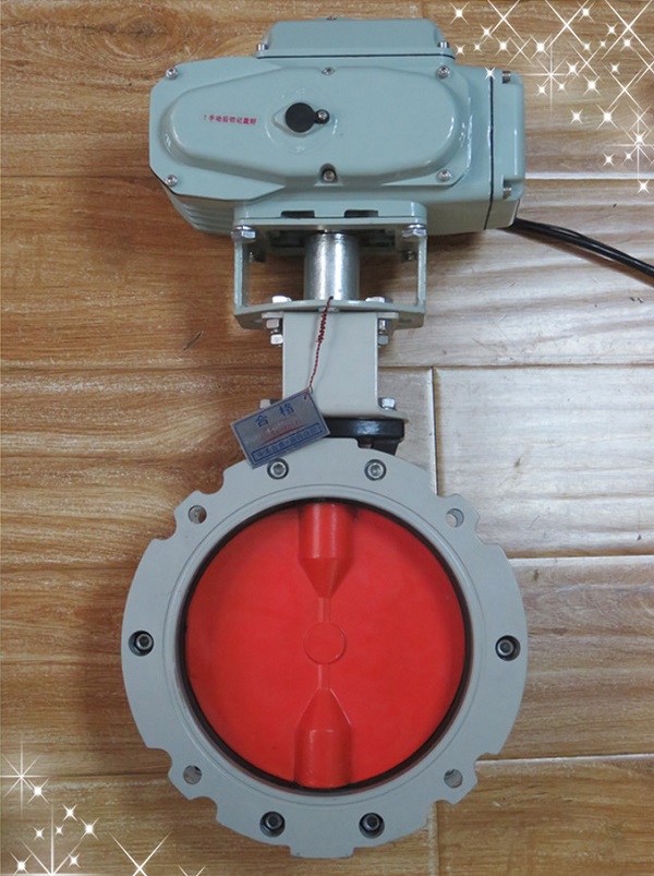 Van bướm xi măng điều khiển điện nhựa giá rẻ.