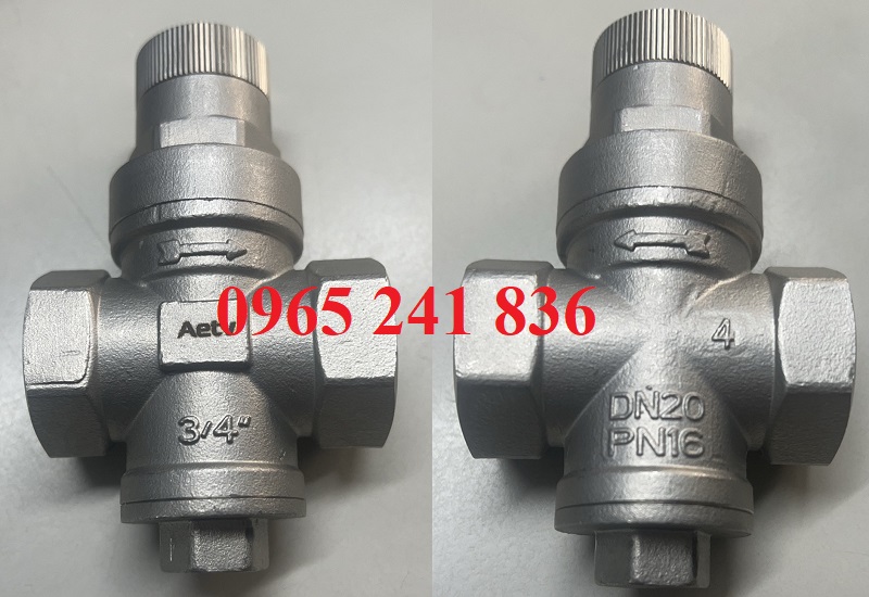 van giảm áp inox nước